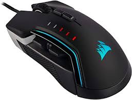 CORSAIR GAMING GLAIVE RGB PRO OPT. MOUSE (ALUMINUM)       