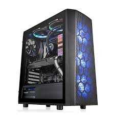 THERMALTAKE VERSA J24 TG RGB BLACK CASE                       
