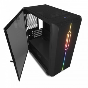 DARKFLASH DLM23 MATX RGB CASE (BK)                                              