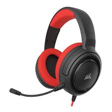 CORSAIR HS35 STEREO GAMING HEADSET RED                    