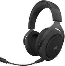 CORSAIR HS70 PRO WIRELESS GAMING HEADSET CARBON           