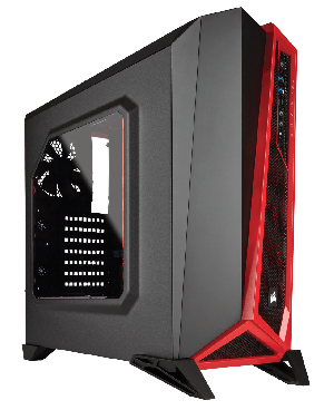Corsair SPEC-ALPHA MID-TOWER GAMING CASE BK&R             